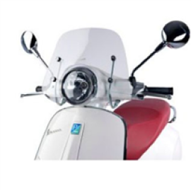 Sportovní štít Vespa Primavera - čirý Sportovní štít Vespa Primavera - čirý