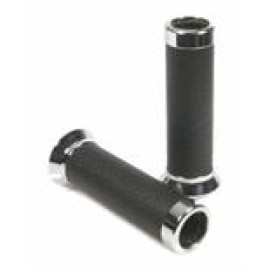 Rukojeti - hliníkové s kůží - černé Rukojeti - hliníkové s kůží - černé