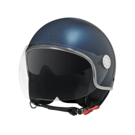 Helma Jet Piaggio modrá XL