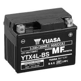 Yuasa baterie YTX4L-BS (12V 3Ah) Yuasa baterie YTX4L-BS (12V 3Ah)