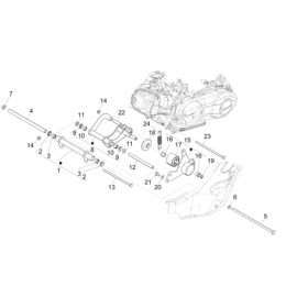 Zadní zavěšení GTS