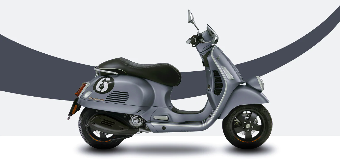 Skůtry Vespa SEI GIORNI