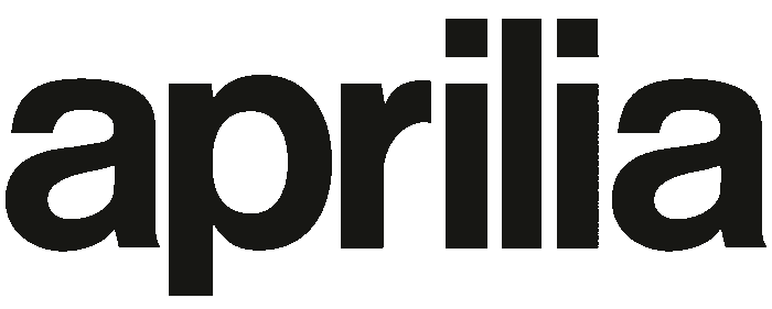 logo Aprilia černé