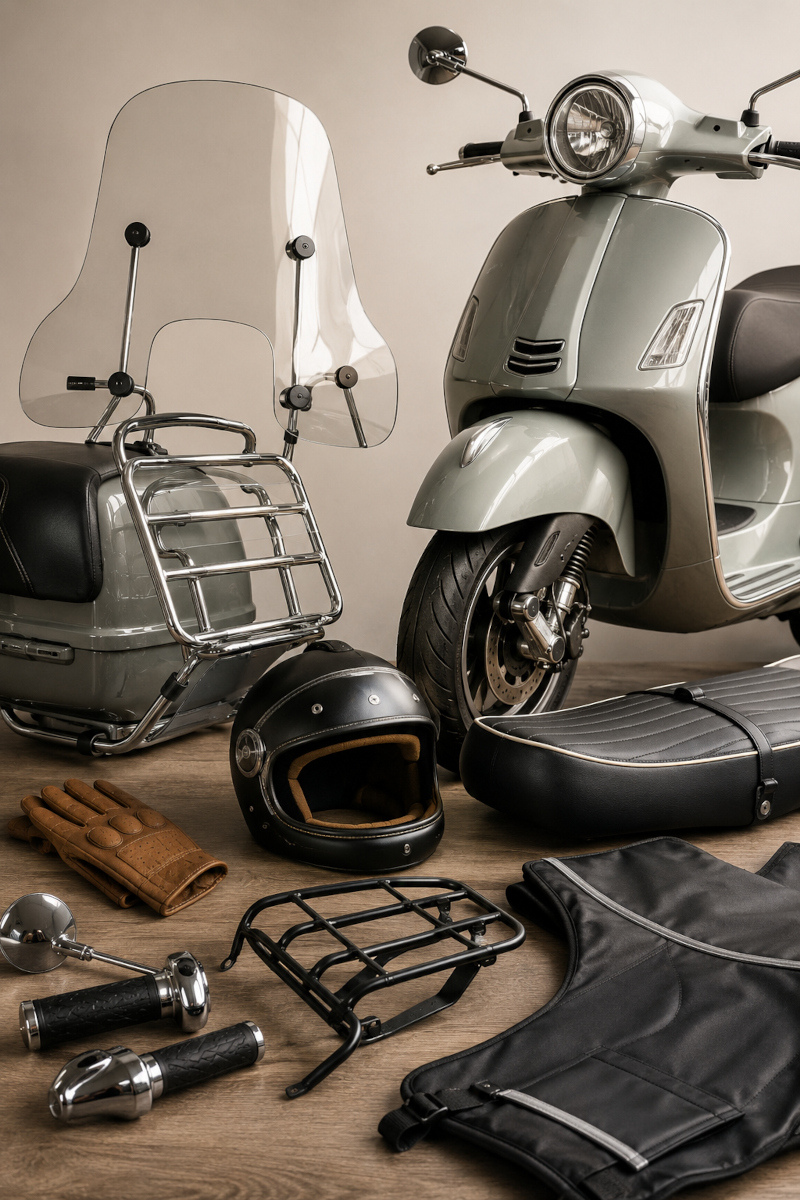Př&iacute;slu&scaron;enstv&iacute; Vespa
